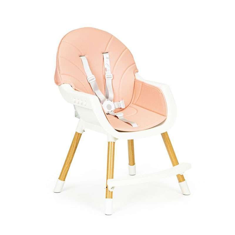 hranilica za bebe 2u1 eco pink od ekoloških materijala bliži prikaz