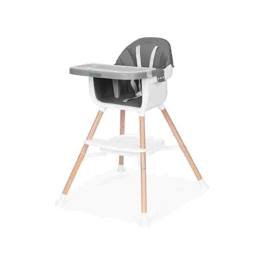 Hranilica za bebe 2u1 Gray ECOTOYS hranilica za bebe 2u1 gray ecotoys moderna siva boja detalj