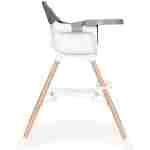 Hranilica za bebe 2u1 Gray ECOTOYS hranilica za bebe 2u1 gray ecotoys moderna siva boja zadnja strana