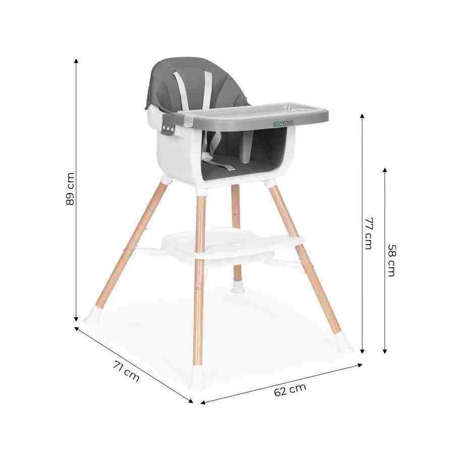 Hranilica za bebe 2u1 Gray ECOTOYS hranilica za bebe 2u1 gray ecotoys moderna siva boja tekstura materijala