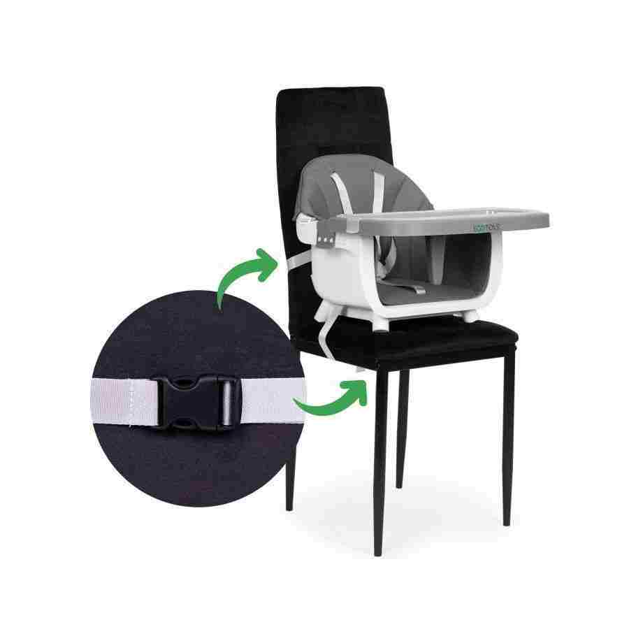 Hranilica za bebe 2u1 Gray ECOTOYS hranilica za bebe 2u1 gray ecotoys moderna siva boja detalj