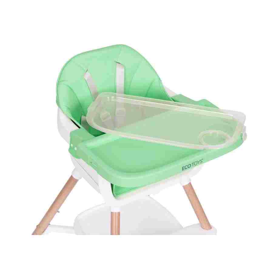 Hranilica za bebe 2u1 Green ECOTOYS hranilica za bebe 2u1 green ecotoys moderna i funkcionalna zadnja strana