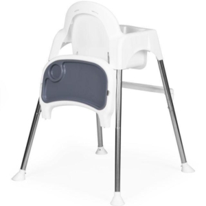 HRANILICA ZA BEBE 2U1 SA POSTOLJEM I POJASEVIMA WHITE ECOTOYS hranilica za bebe 2u1 sa postoljem white ecotoys bliži prikaz