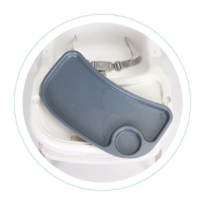 HRANILICA ZA BEBE 2U1 SA POSTOLJEM I POJASEVIMA WHITE ECOTOYS hranilica za bebe 2u1 sa postoljem white ecotoys detalj