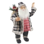 deda mraz sa muzikom i svetlom 80cm