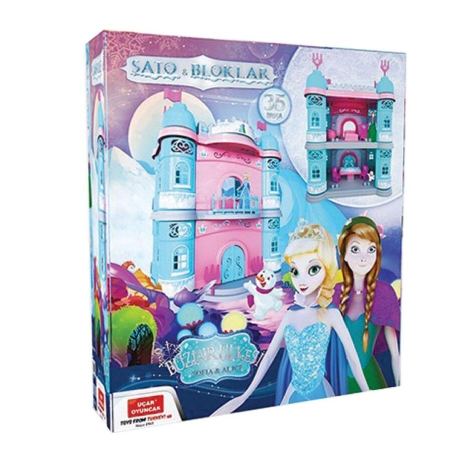 zamak ice world 35 pcs set igračaka za devojčice