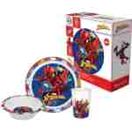 SET ZA UZINU dečiji set za užinu Spiderman crvena boja