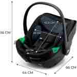 Kinderkraft auto sediste I-CARE i-Size 40-87 cm GRAPHITE BLACK - Slika 4