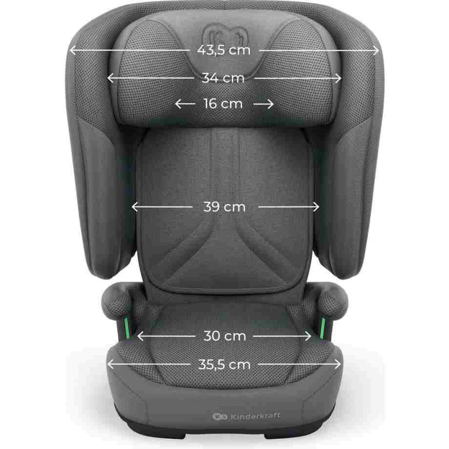 kinderkraft auto sediste unity 2 i size grey18071