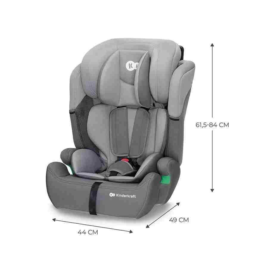 kinderkraft autosedište za decu siva boja