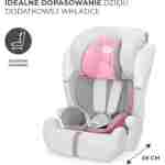 kinderkraft autosediste comfort up i-size 76-150cm pink za decu tekstura materijala