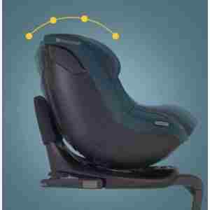 kinderkraft autosediste i guard pro 61-105cm cherry detalj