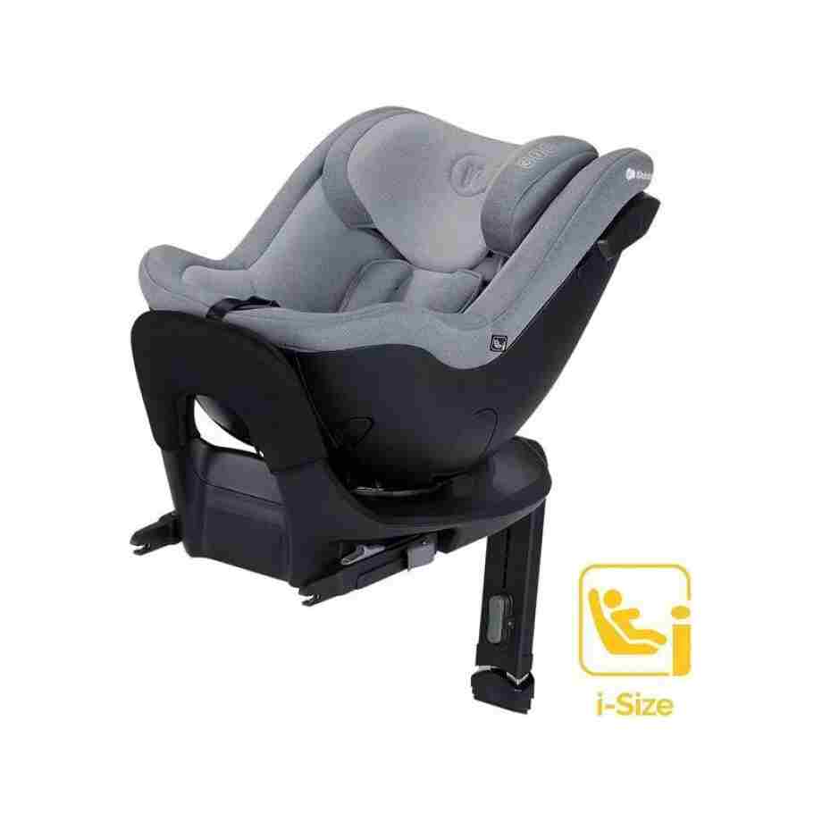 kinderkraft autosediste i guard pro cool grey za decu pogled sa strane
