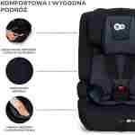 KINDERKRAFT AUTOSEDISTE SAFETY FIX2 I-SIZE 76-150CM BLACK - Slika 4