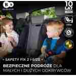 KINDERKRAFT AUTOSEDISTE SAFETY FIX2 I-SIZE 76-150CM BLACK - Slika 5