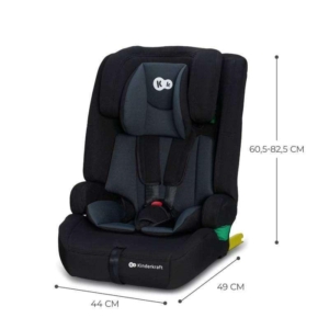 KINDERKRAFT AUTOSEDISTE SAFETY FIX2 I-SIZE 76-150CM BLACK - Slika 6