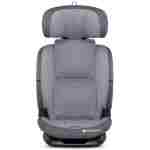 KINDERKRAFT AUTOSEDITE ONETO3 76-150CM COOL GREY kinderkraft autosediste oneto 3 cool grey za decu visine 76-150 cm pogled sa strane