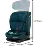 KINDERKRAFT AUTOSEDITE ONETO3 76-150CM HARBOR BLUE kinderkraft autosediste oneto3 76-150cm harbor blue tekstura materijala