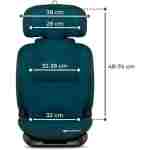 KINDERKRAFT AUTOSEDITE ONETO3 76-150CM HARBOR BLUE kinderkraft autosediste oneto3 76-150cm harbor blue detalj