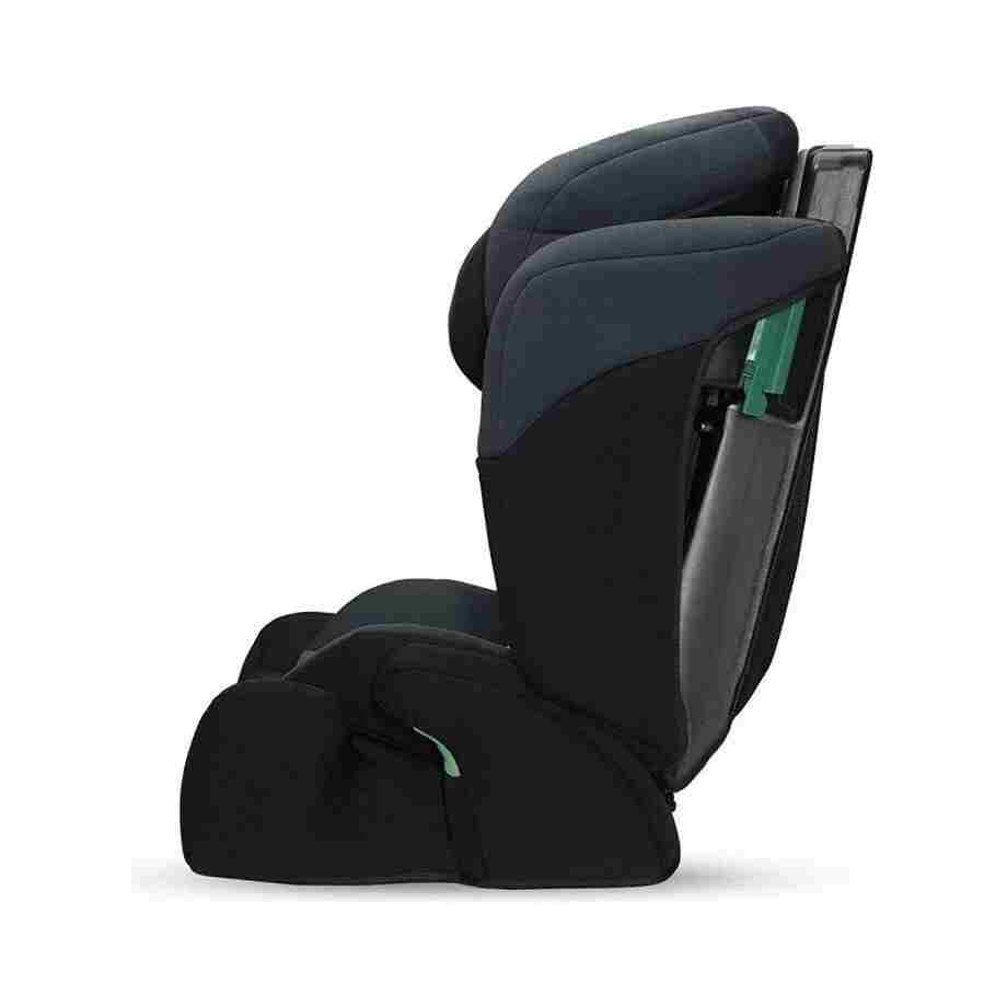 kinderkraft autosedište comfort up i-size crno za decu 76-150 cm detalj