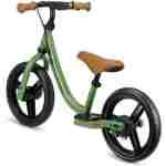 kinderkraft bicikl guralica space light green za decu pogled sa strane