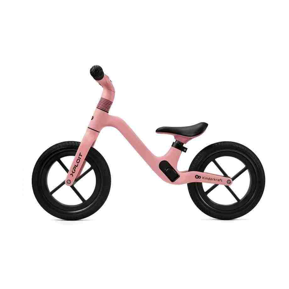 KINDERKRAFT bicikl guralica za decu u boji bubblegum pink bliži prikaz