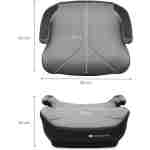 KINDERKRAFT BUSTER I-BOOST2 125-150CM GREY KINDERKRAFT BUSTER I-BOOST2 125-150CM GREY - Slika 4