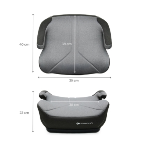 KINDERKRAFT BUSTER I-BOOST2 125-150CM GREY - Slika 4