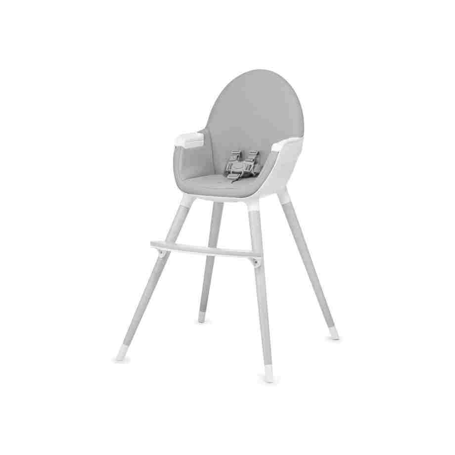 KINDERKRAFT HIGH STOLICA ZA HRANJENJE 2U1 FINI FULL GREY high stolica za hranjenje Kinderkraft u punoj sivoj boji detalj