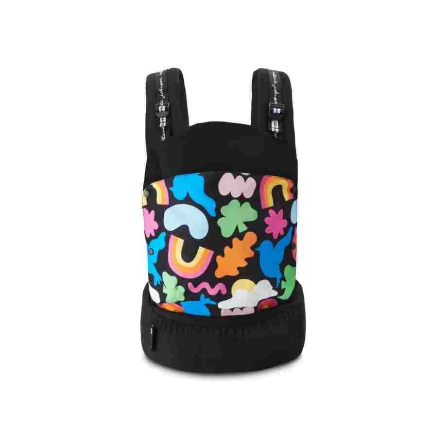 kinderkraft huggy nosiljka za bebu happy shapes od pamuka