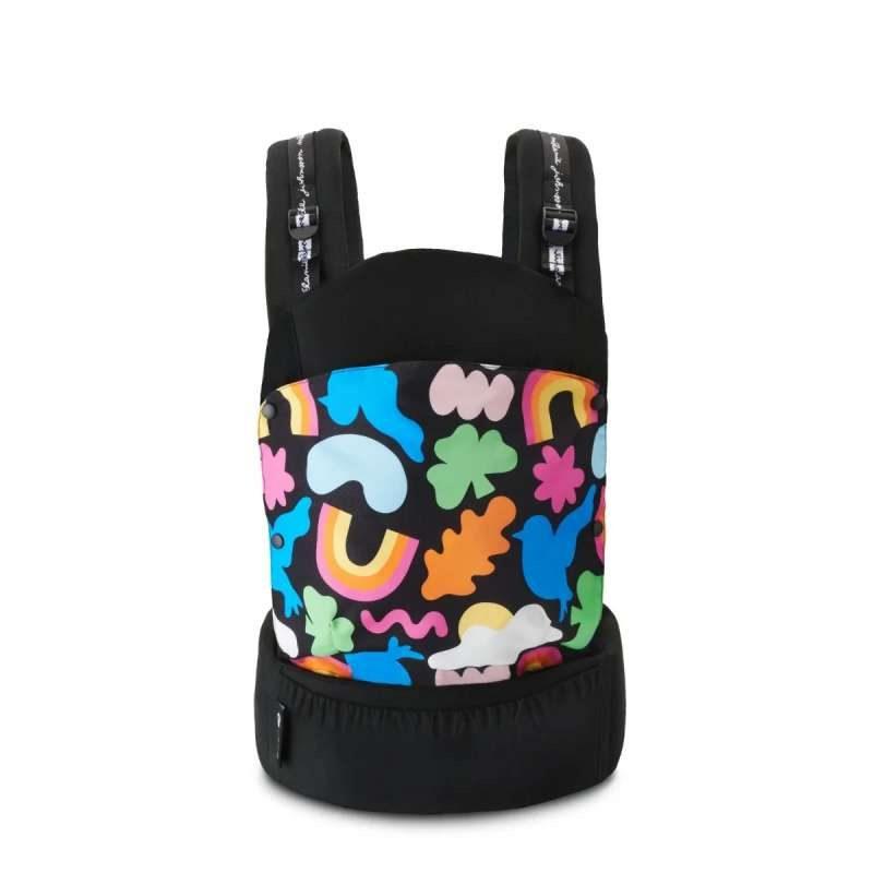 kinderkraft huggy nosiljka za bebu happy shapes od pamuka