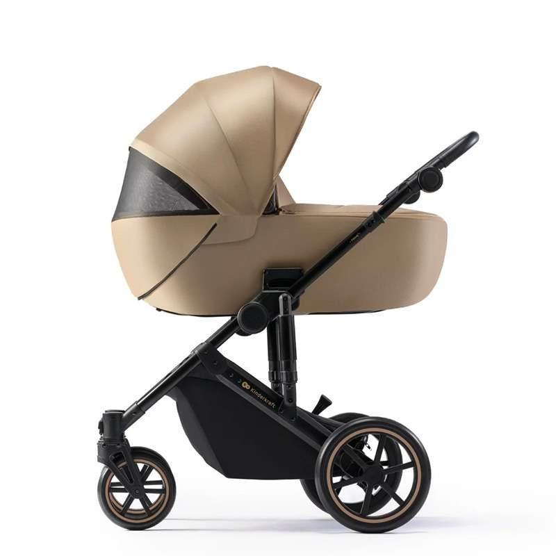 kinderkraft kolica 2u1 prime2 sand beige za decu