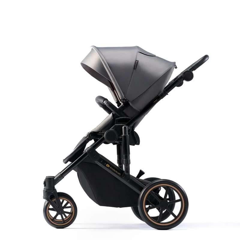 kinderkraft kolica 2u1 prime2 shadow grey za decu
