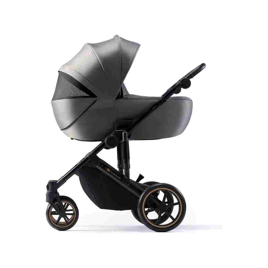kinderkraft kolica 2u1 prime2 shadow grey za decu detalj