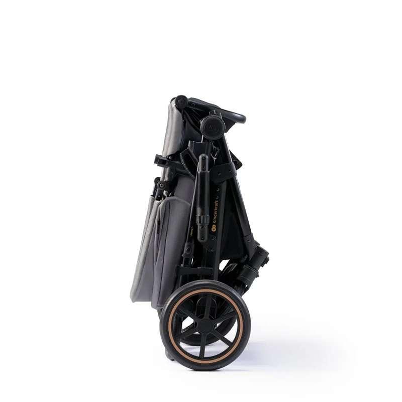 kinderkraft kolica 2u1 prime2 shadow grey za decu bliži prikaz