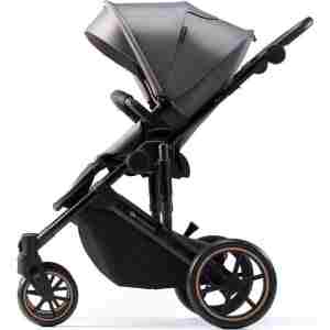 kinderkraft kolica 3u1 prime2 shadow grey za decu detalj
