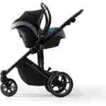 KINDERKRAFT KOLICA 3U1 PRIME2 SHADOW GREY Kinderkraft Prime 2 sklopljena kolica shadow grey