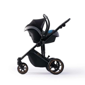 Kinderkraft Prime 2 sklopljena kolica shadow grey