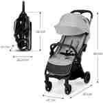 KINDERKRAFT KOLICA APINO DOVE GREY Kinderkraft Apino Dove Grey