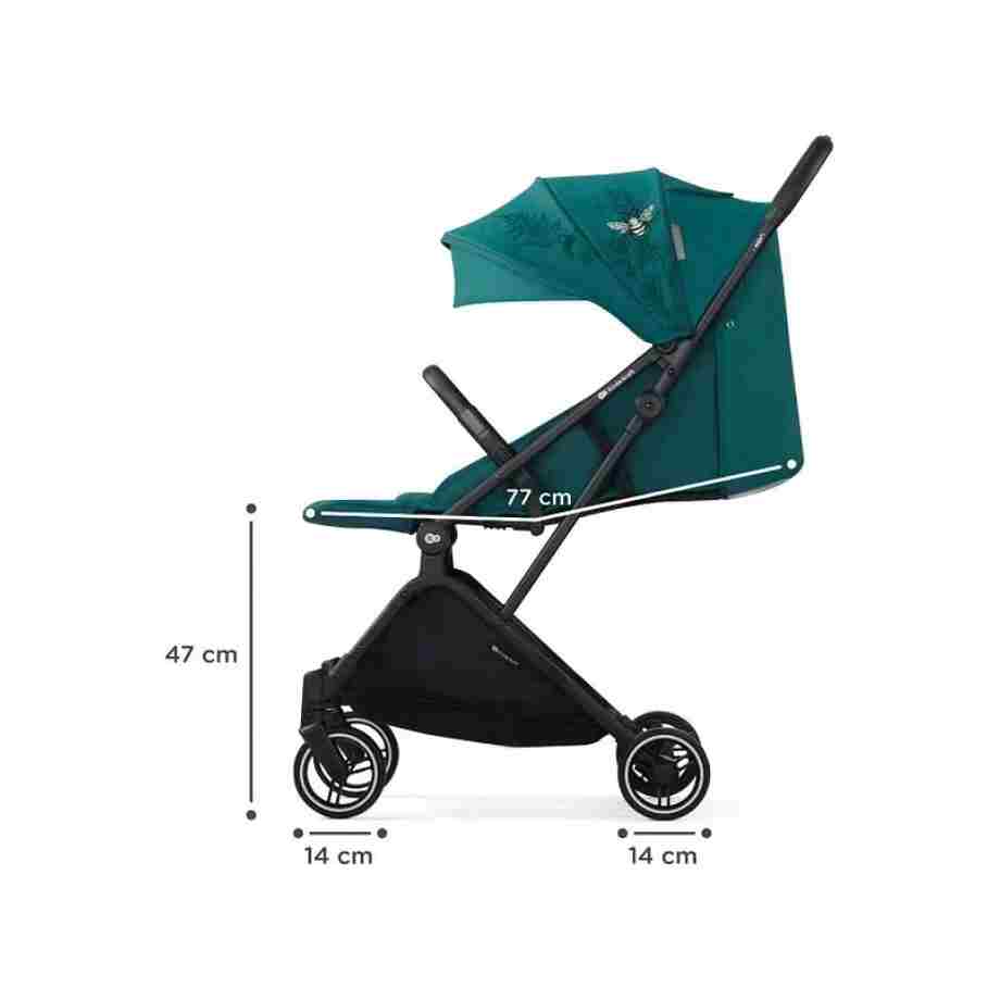 KINDERKRAFT KOLICA INDY 2 NATURE VIBES GREEN Kinderkraft Indy 2 nature vibes green