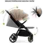 kinderkraft kolica mitzy biege u bež boji