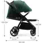 kinderkraft kolica mitzy biege u bež boji bliži prikaz