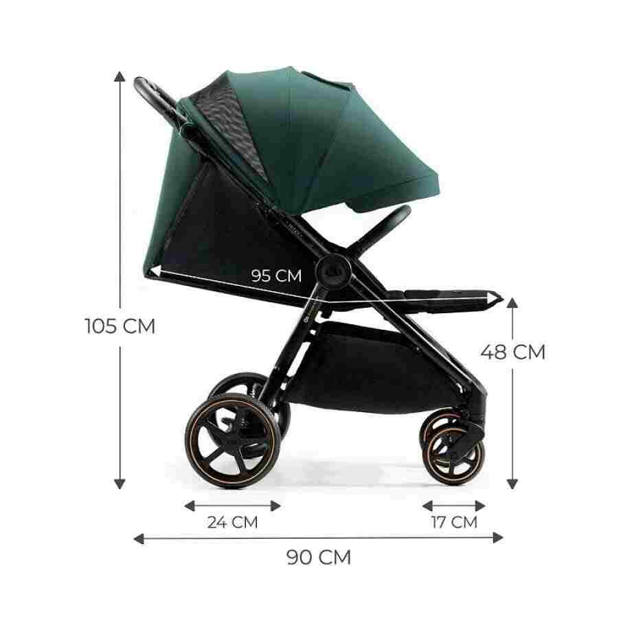 kinderkraft kolica mitzy biege u bež boji bliži prikaz