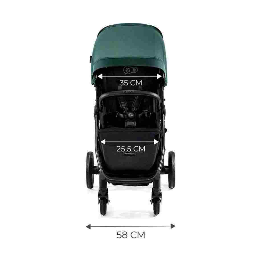 kinderkraft kolica mitzy biege u bež boji tekstura materijala