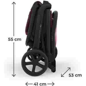 Kinderkraft NUBI 3 dark ruby
