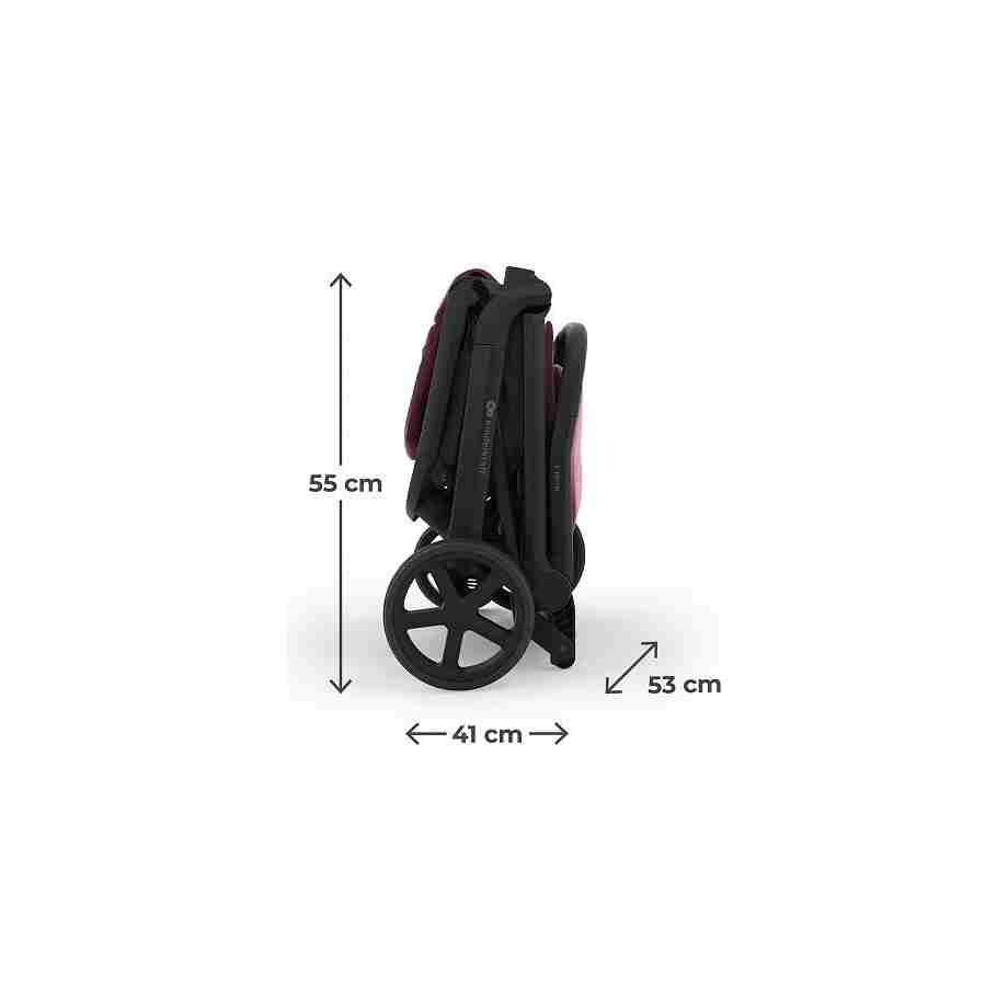 Kinderkraft NUBI 3 dark ruby