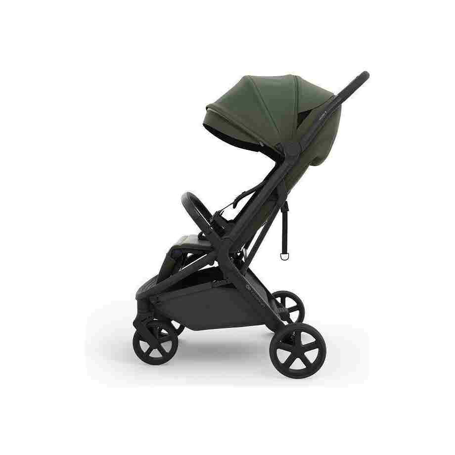 Kinderkraft kolica NUBI 3 MYSTIC GREEN kinderkraft kolica nubi 3 mystic green za uzrast od rođenja pogled sa strane