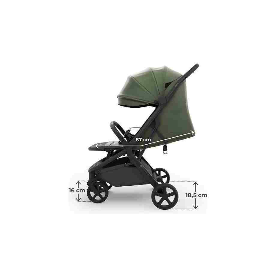 Kinderkraft kolica NUBI 3 MYSTIC GREEN kinderkraft kolica nubi 3 mystic green za uzrast od rođenja detalj