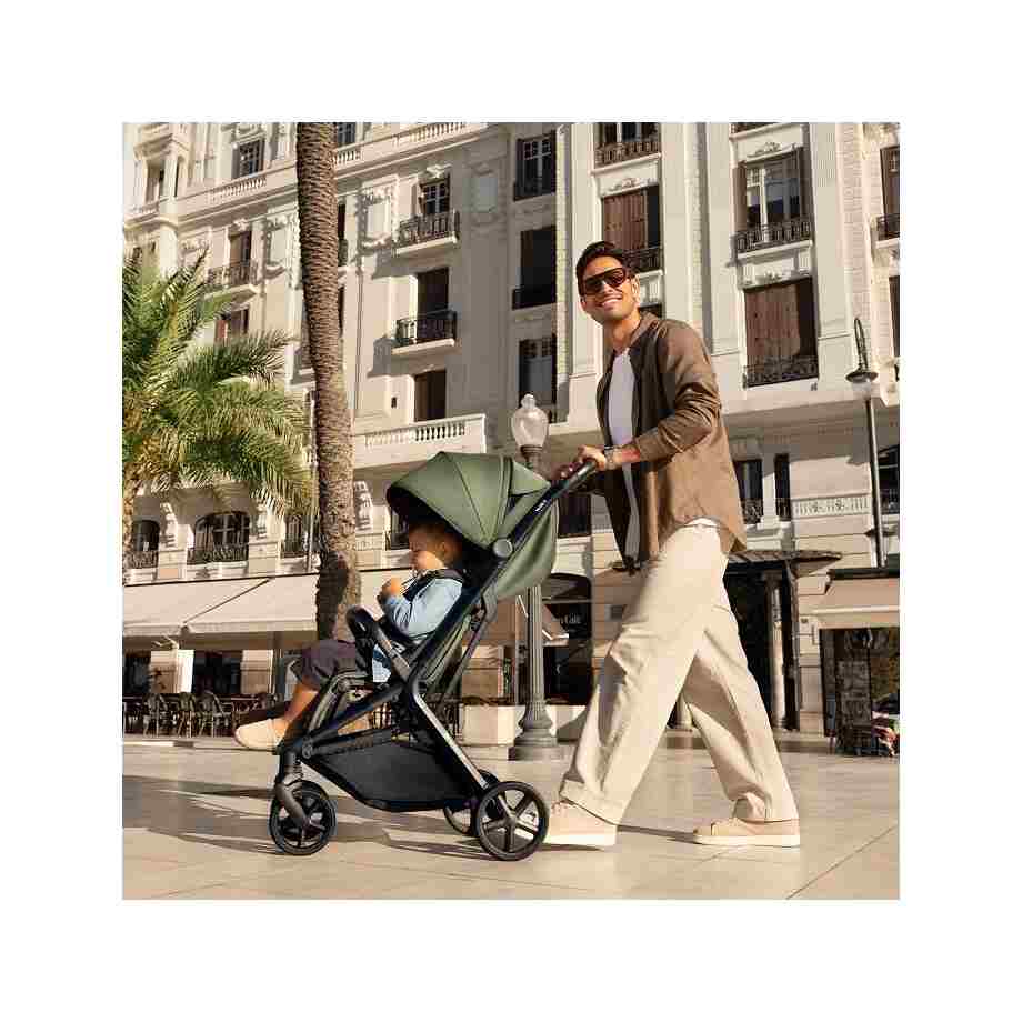 Kinderkraft kolica NUBI 3 SAND BEIGE kolica NUBI 3 sand beige za decu zadnja strana