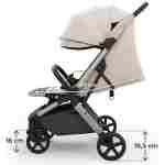Kinderkraft kolica NUBI 3 SAND BEIGE kolica NUBI 3 sand beige za decu detalj
